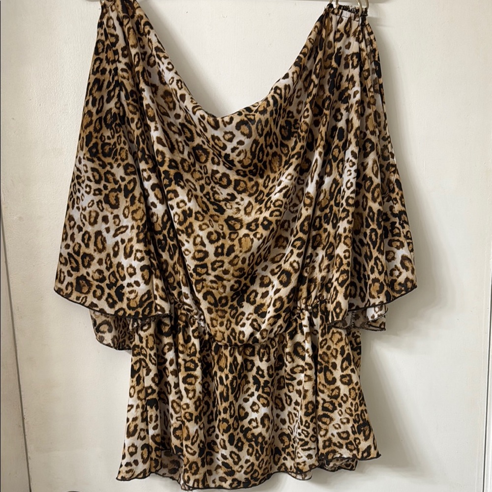 New York & Company Animal Print Top